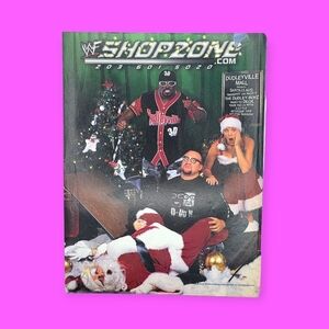 Vintage 2000 WWF WWE Shop Zone Catalog Holiday Issue